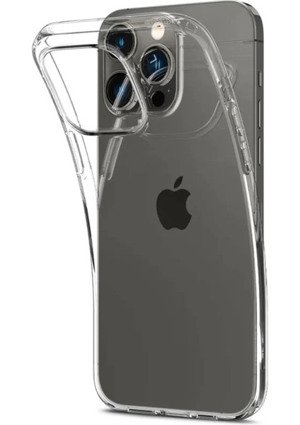 Apple iPhone 14 Pro Kapak Lüx Şeffaf Silikon Kılıf