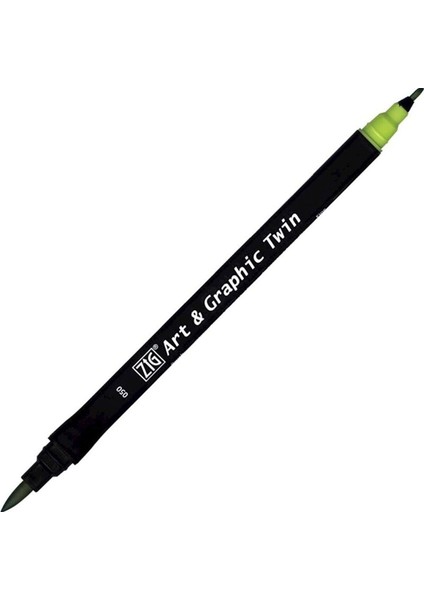 Art&graphic Twin Çift Uçlu Keçe Grafik Kalemi 050 Light Green