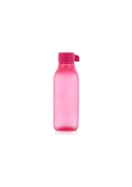 Eco Şişe Kare 500 ml Pembe