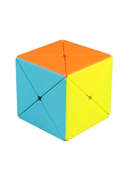 Çocuklar Için Eğitici Oyuncak Renkli Rubik Küpü (Yurt Dışından)