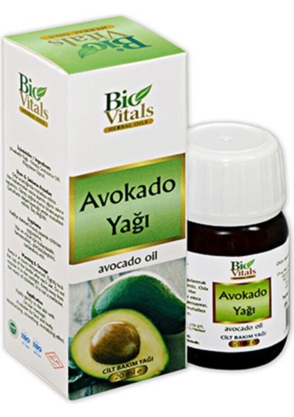 Avokado Yağı 20 ml