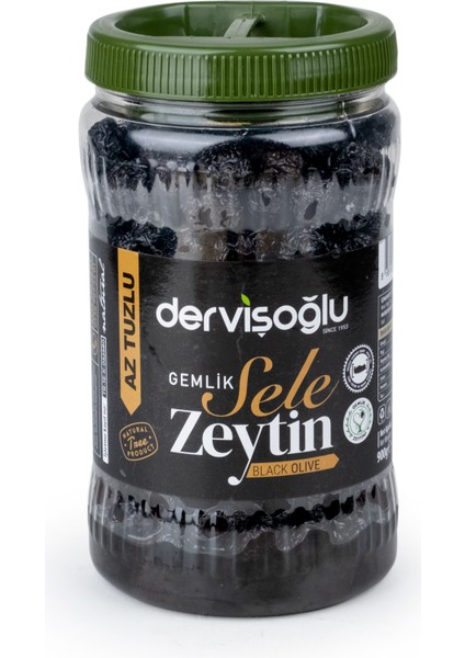 Kuru Gemlik Sele Zeytin Az Tuzlu 900 gr