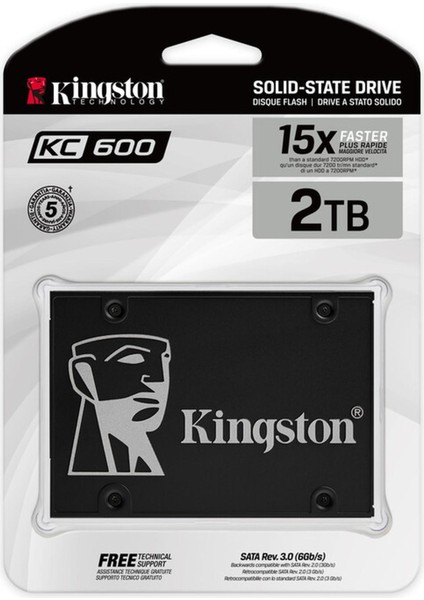 Kc600 2TB Skc600-2048G 550MB 520MB Sata SSD