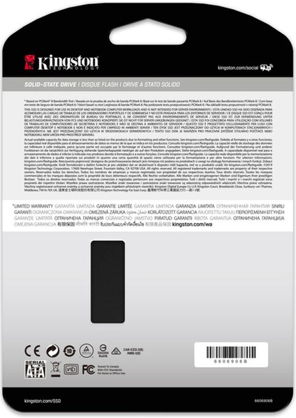 Kc600 2TB Skc600-2048G 550MB 520MB Sata SSD