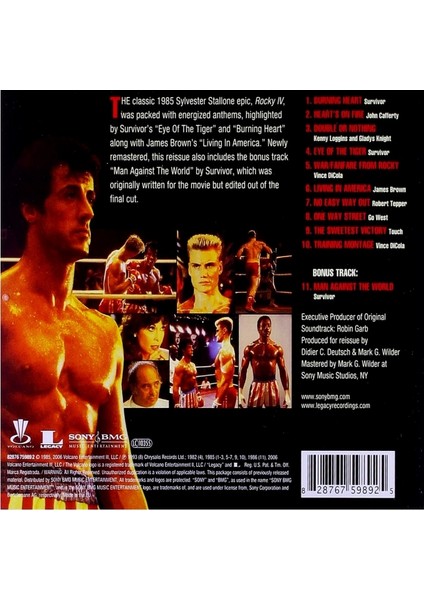 Rocky Iv - Soundtrack - CD