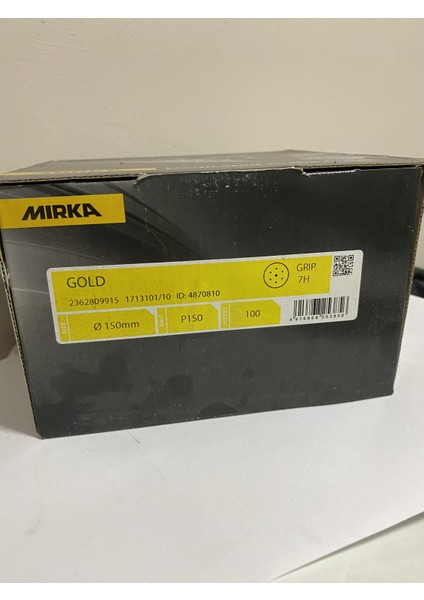 Daire Zımpara Gold P80 (100 Ad)