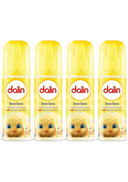 Bebek Kolonyası Bıcı Bıcı 150 ml x 4 Adet