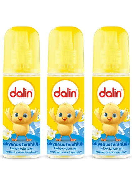 Bebek Kolonyası Okyanus Ferahlığı 150 ml x 3 Adet