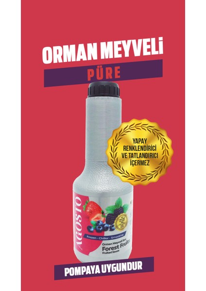 1 kg Orman Meyveli Püre