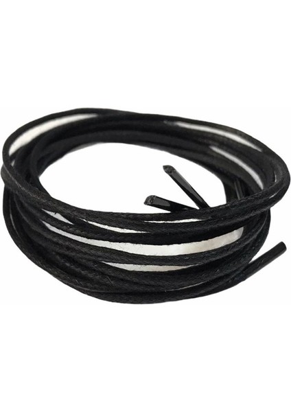 Yuvarlak Mumlu Ayakkabı Bağı 2mm K901 60CM 1 Çift fiyatları