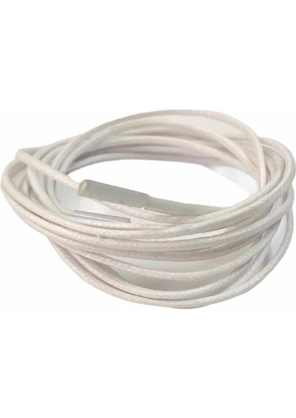 Yuvarlak Mumlu Ayakkabı Bağı 2mm K901 120CM 1 Çift