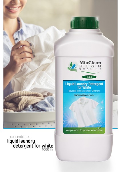 Beyazlar Için Sıvı Çamaşır Deterjanı 1000 ml