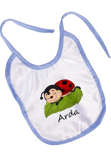 Ahşap Sandıkta Kişiye Özel Zıbın Önlük Taş İsimlik Ve Patik Bebek Seti 109423