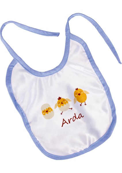 Ahşap Sandıkta Kişiye Özel Zıbın Önlük Taş İsimlik Ve Patik Bebek Seti 109430