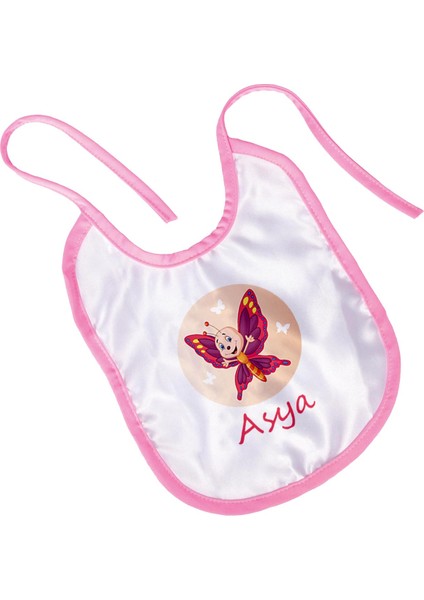 Ahşap Sandıkta Kişiye Özel Zıbın Önlük Taş İsimlik Ve Patik Bebek Seti 109439