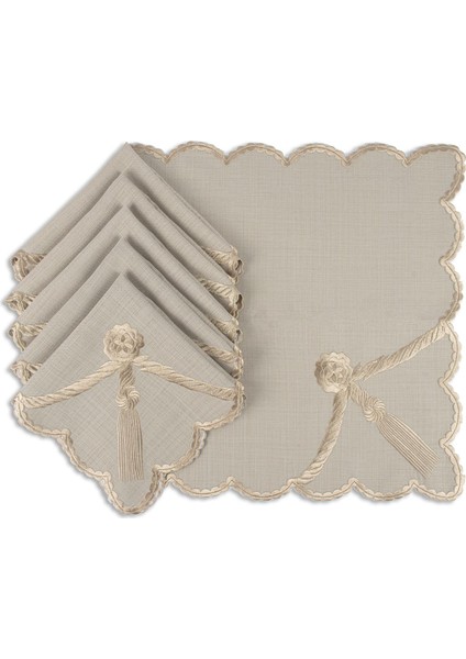 Zafir Taş Rengi 6'lı Peçete