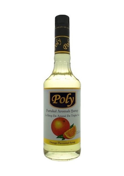 Portakal Aromalı Kokteyl Şurubu 750 ml