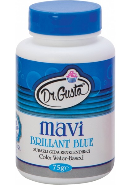 Mavi Toz Gıda Boyası 75 gr