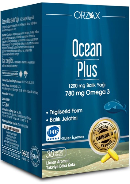 Ocean Plus 30 Kapsül