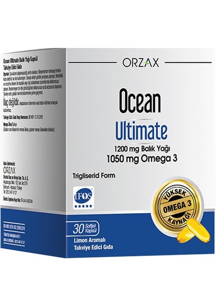 Ocean Ultimate 30 Kapsül