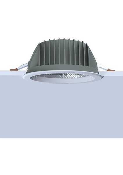 Sıva Altı Cob Led 60 Watt 4000 Kelvin Siyah