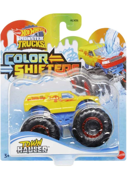 Hot Wheels Monster Trucks 1:64 Renk Değiştiren Arabalar HGX10