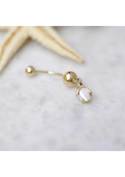 Penguen Göbek Piercing