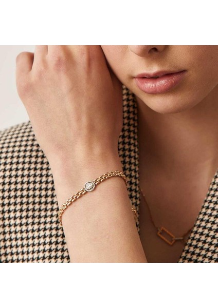 Nirvana Line Baget Pırlanta Bileklik