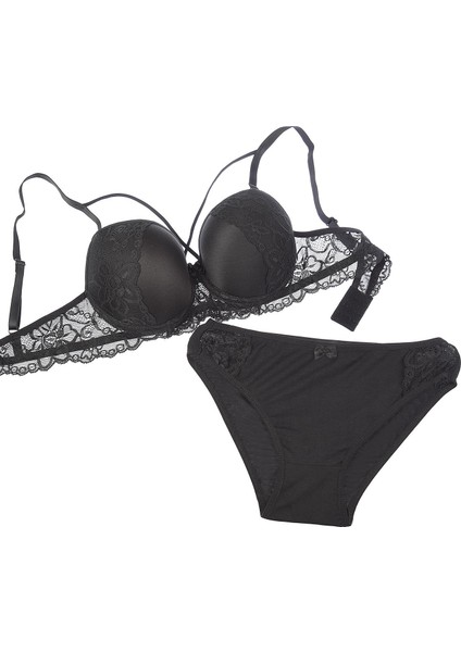 Dantelli, Çapraz Askılı Sütyen- Külot Takımı modelleri