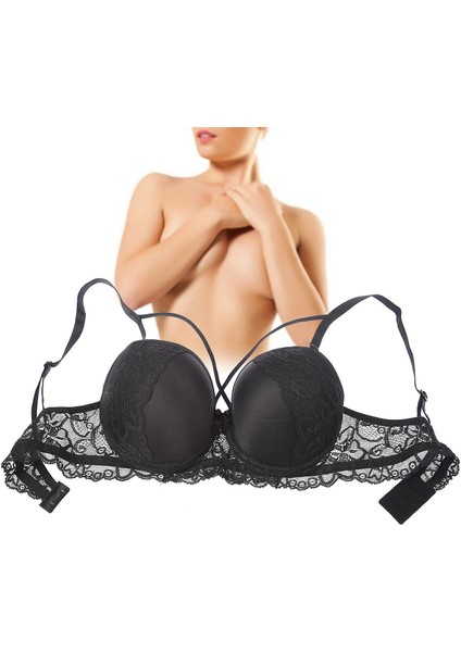 Dantelli, Çapraz Askılı Sütyen- Külot Takımı fırsatları