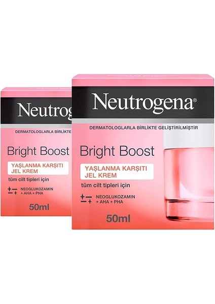 Bright Boost  Jel Krem 50 ml x 2