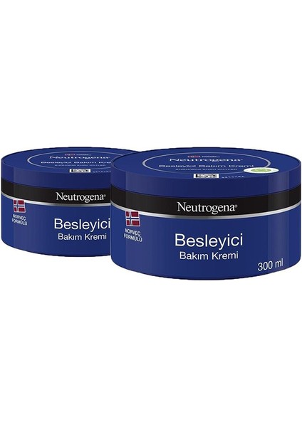 Norveç Formülü Besleyici Bakım Kremi 300 ml x 2