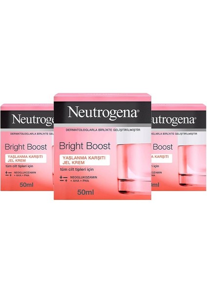 Bright Boost Jel Krem 50 ml x 3