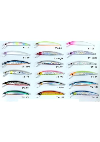 Turko 70MM 3.8gr 30- 80 Derinlik Sahte Balık