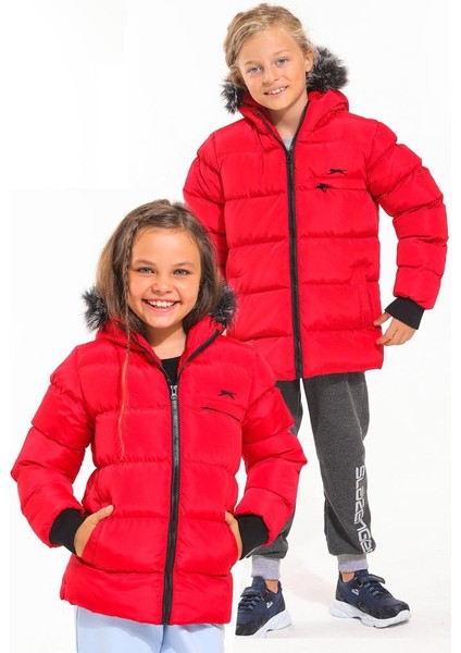 Calısto Unisex Çocuk Mont & Kaban Kırmızı ST21JC006