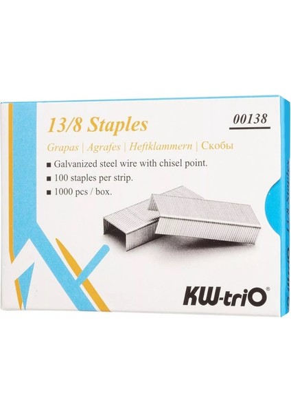 Zımba Teli 13/8 Box Of 1000