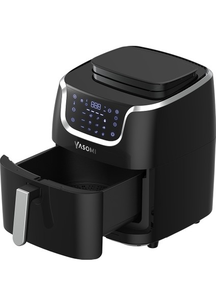 Y77 Xxl Buharli Airfryer 7lt 1700   SİYAH