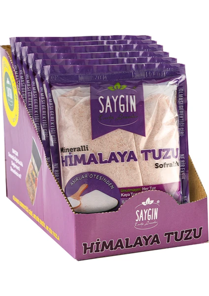 Sofralık Himalaya Tuzu 6 x 500 gr