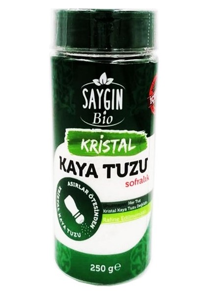 Kristal Kaya Tuzu 6 x 500 gr + Kristal Kaya Tuzu Tuzluklu 250 gr modelleri