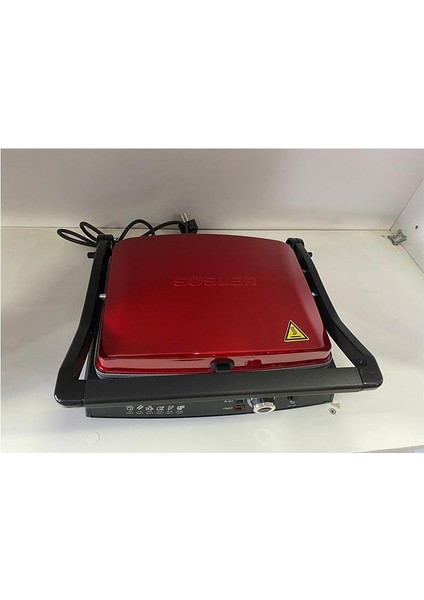 STM-4010 Granit Tost Makinesi Kırmızı