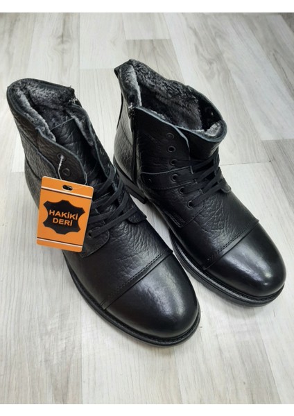 Içi Kürklü Deri Botumuz modelleri
