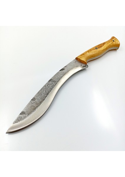 Hakiki Dövme Karbon Çelikten Kukri Bıçak , Kamp Bıçağı