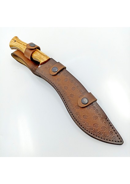 Hakiki Dövme Karbon Çelikten Kukri Bıçak , Kamp Bıçağı fırsatları