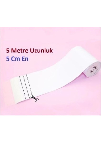 5 Metre Görünmez Çıkartma Push Up Göğüs Meme Dikleştirici Kaldırıcı Kaldırma Ped Bandı