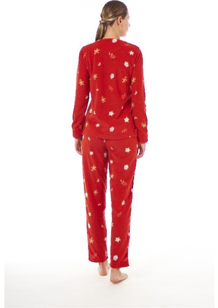Desenli Günlük Peluş Polar Bayan Pijama Takım fiyatları