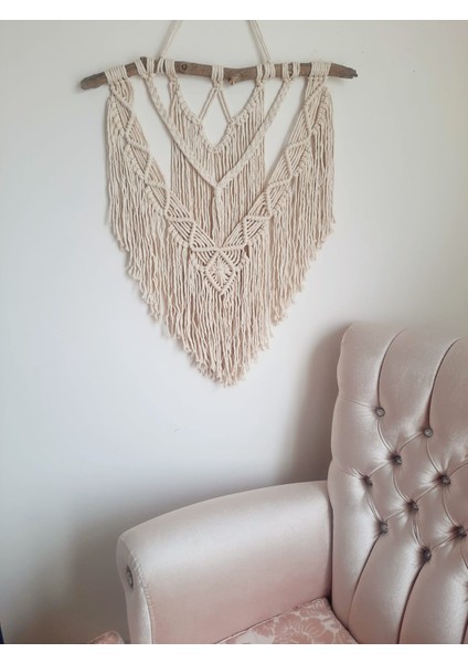 Lodos Dalı Makrome Duvar Süsü (60×75CM) modelleri