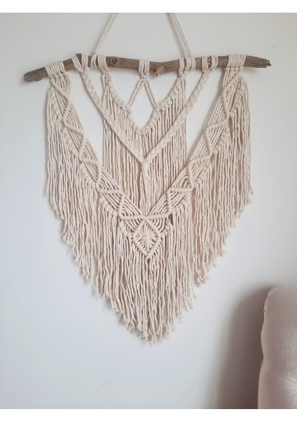 Lodos Dalı Makrome Duvar Süsü (60×75CM) fırsatları