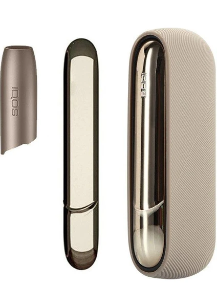 3 In 1 Durumda Iqos Uyumlu 3.0 Tam Koruyucu Kapak 3 In 1 Durumda Iqos Için 3.0 Gold