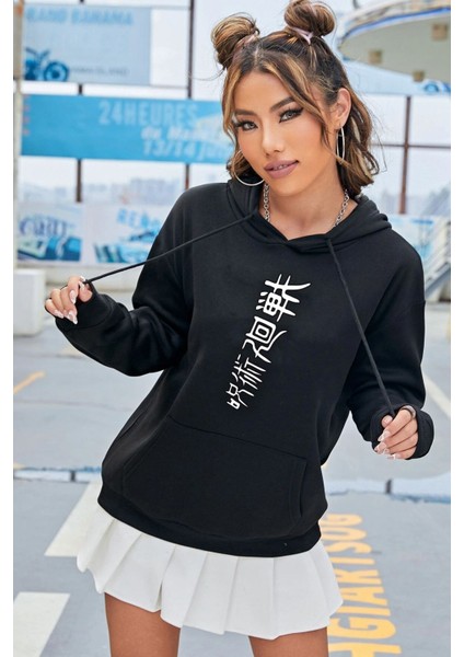 Jujutsu Kaisen Baskılı Sweatshirt fiyatları