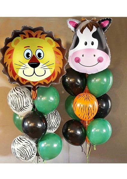 Safari Folyo Balon ve Lateks Balon Konsept